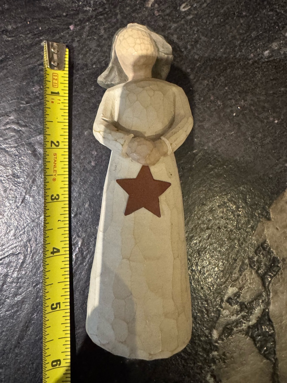 Willow tree Handcrafted Figurine with Red Star girl